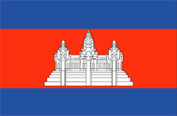 Cambodia flag, corruption