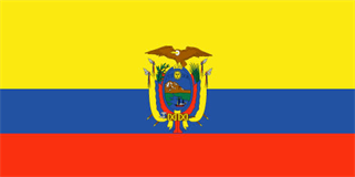 Ecuador flag, corruption